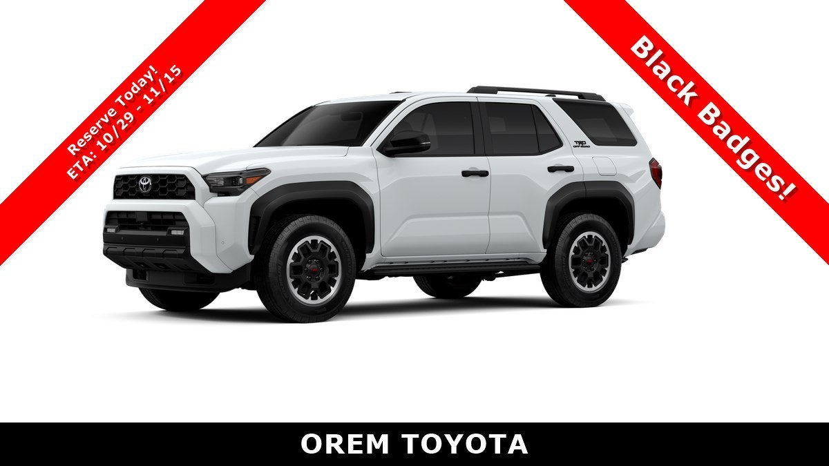 2026 Toyota 4Runner TRD Off-Road