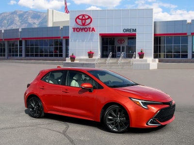 2025 Toyota COROLLA HATCHBACK XSE