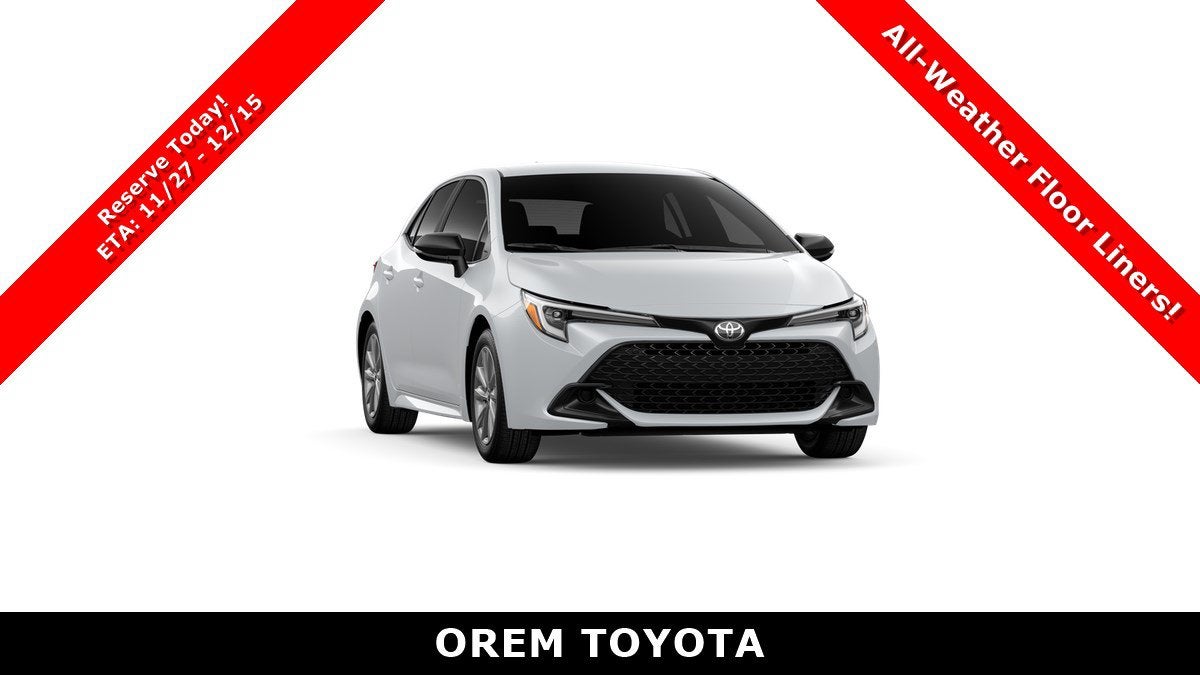 2027 Toyota Corolla Hatchback SE