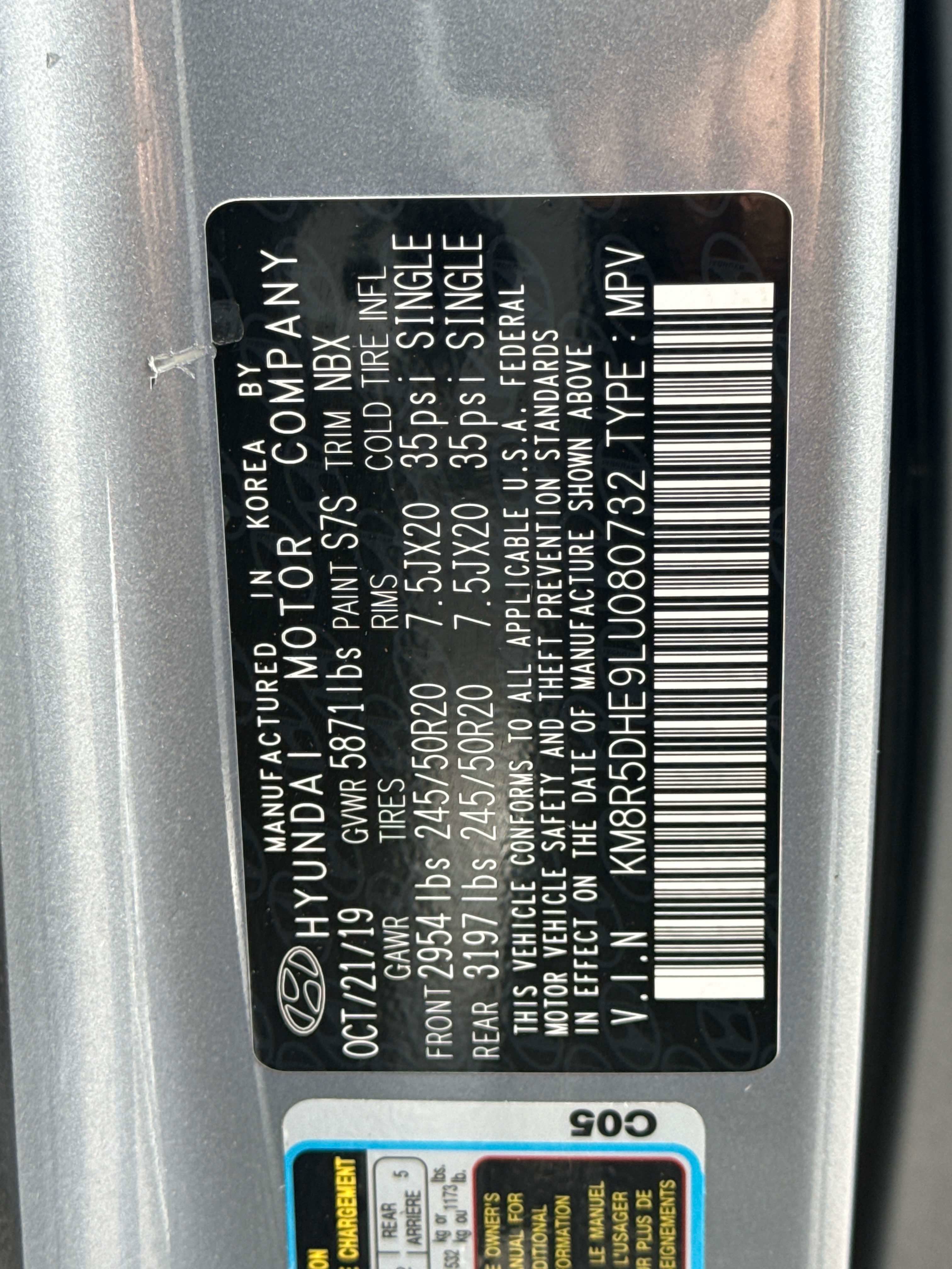 2020 Hyundai Palisade Limited