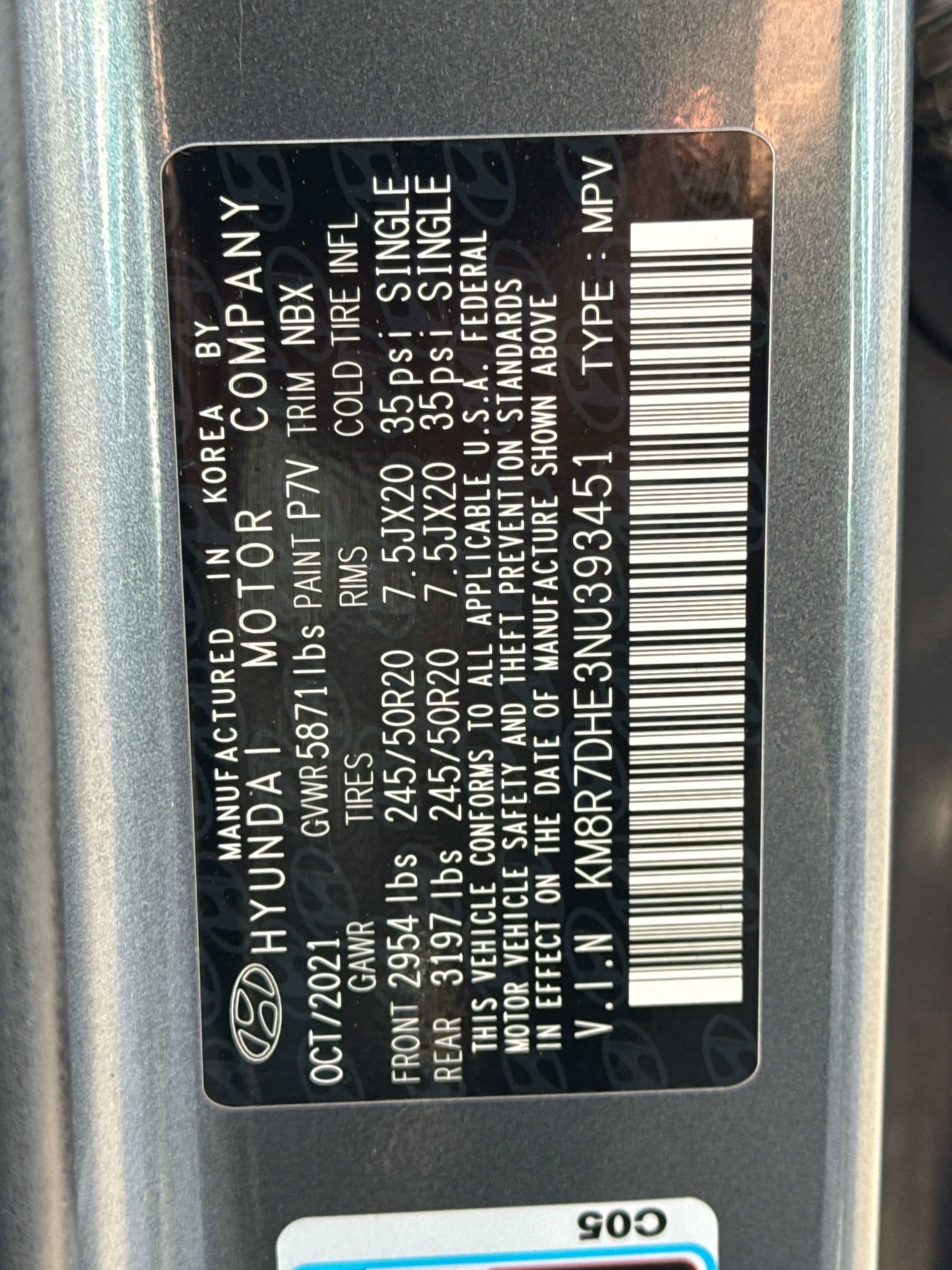 2022 Hyundai Palisade Calligraphy