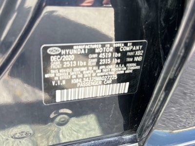 2021 Hyundai Sonata SEL