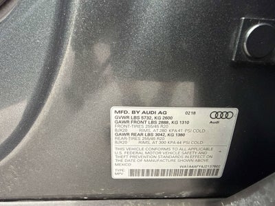 2018 Audi SQ5 Premium Plus