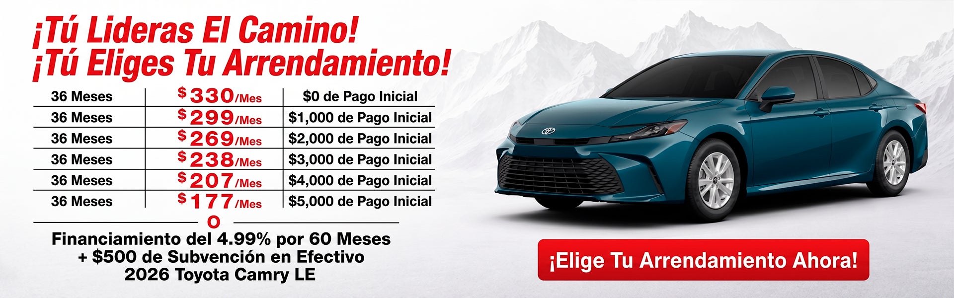 Nuevo 2026 Camry LE en Orem Toyota ES en Orem UT