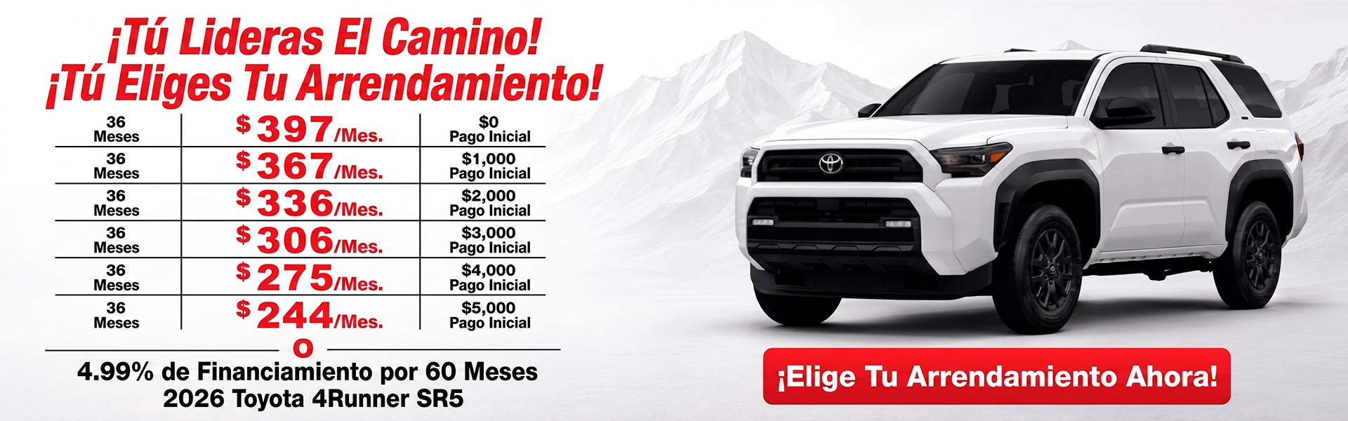 Nuevo 2026 4Runner SR5 en Orem Toyota ES en Orem UT