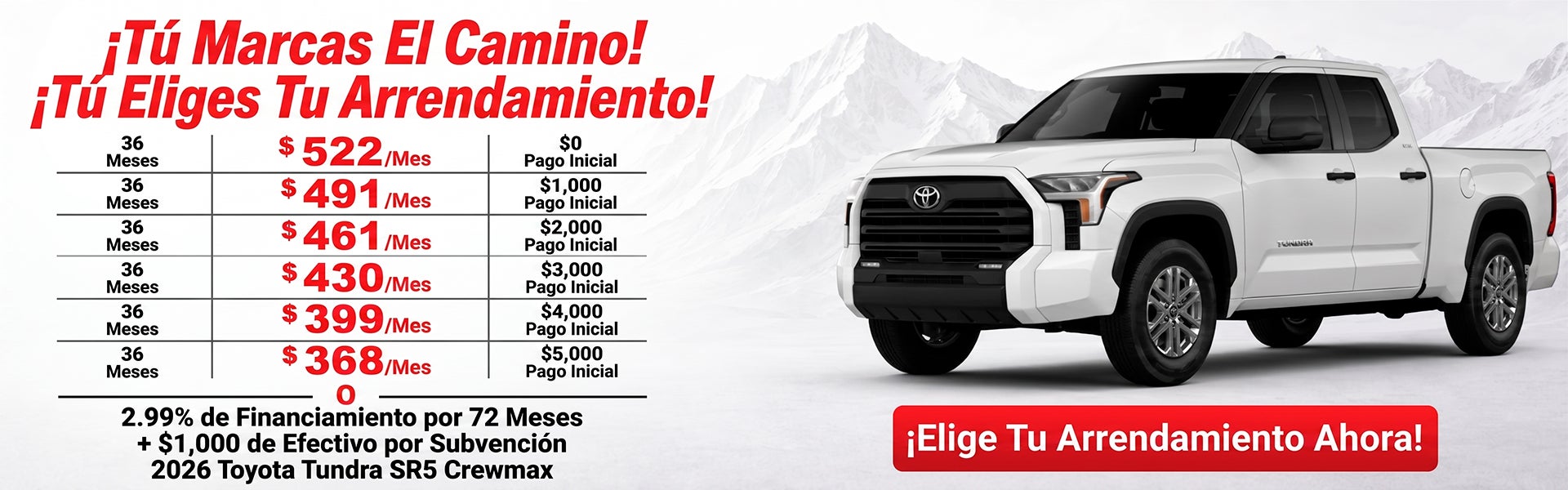2026 Tundra Crewmax GAS SR5 en Orem Toyota ES en Orem UT