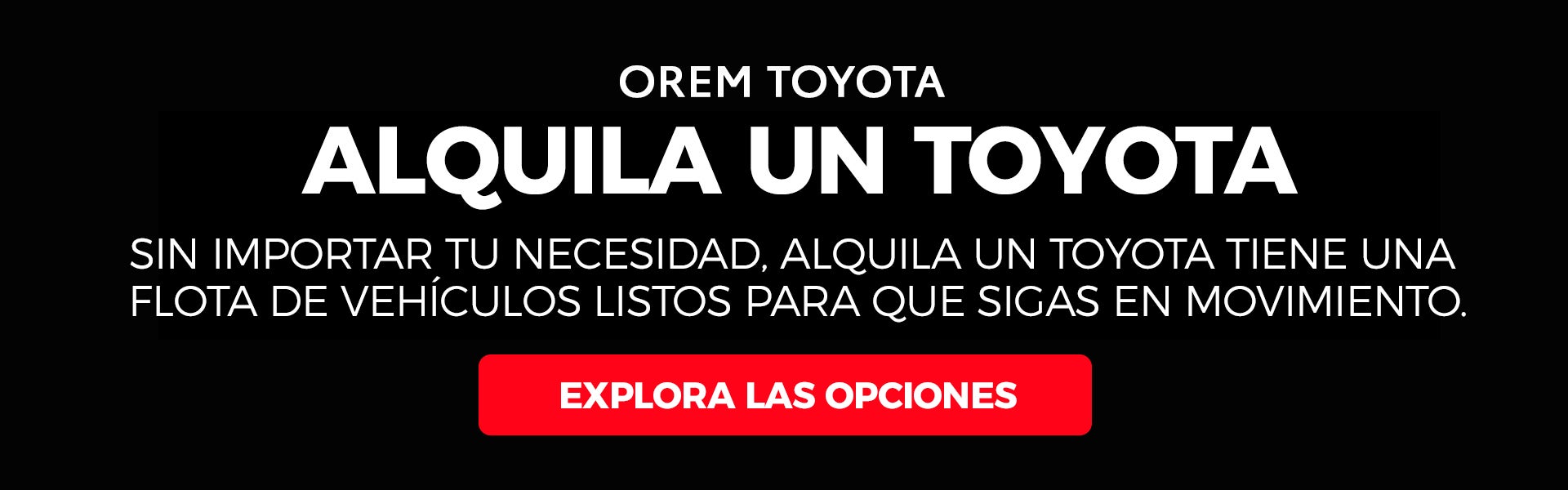 Rent a Toyota